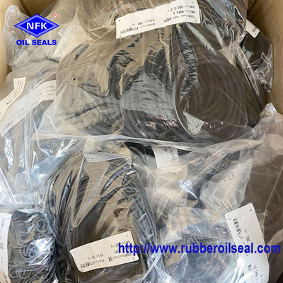 75FKM FPM Black Matte Rubber O Ring Wear Resistant Pressure Resistant
