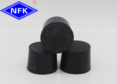 Silicone Rubber Tapered Plugs Customized Screw Rubber Plug For Hydraulic Breaker Hammers