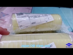 OSI 폴리우레탄 고무 와이퍼 씰 U801 재료 굴삭기 유압 씰