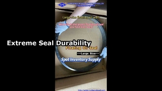 지금까지 본 플로팅 오일 씰 중 가장 큰 크기는 무엇입니까?